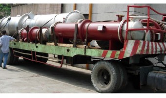 批量换热器出厂